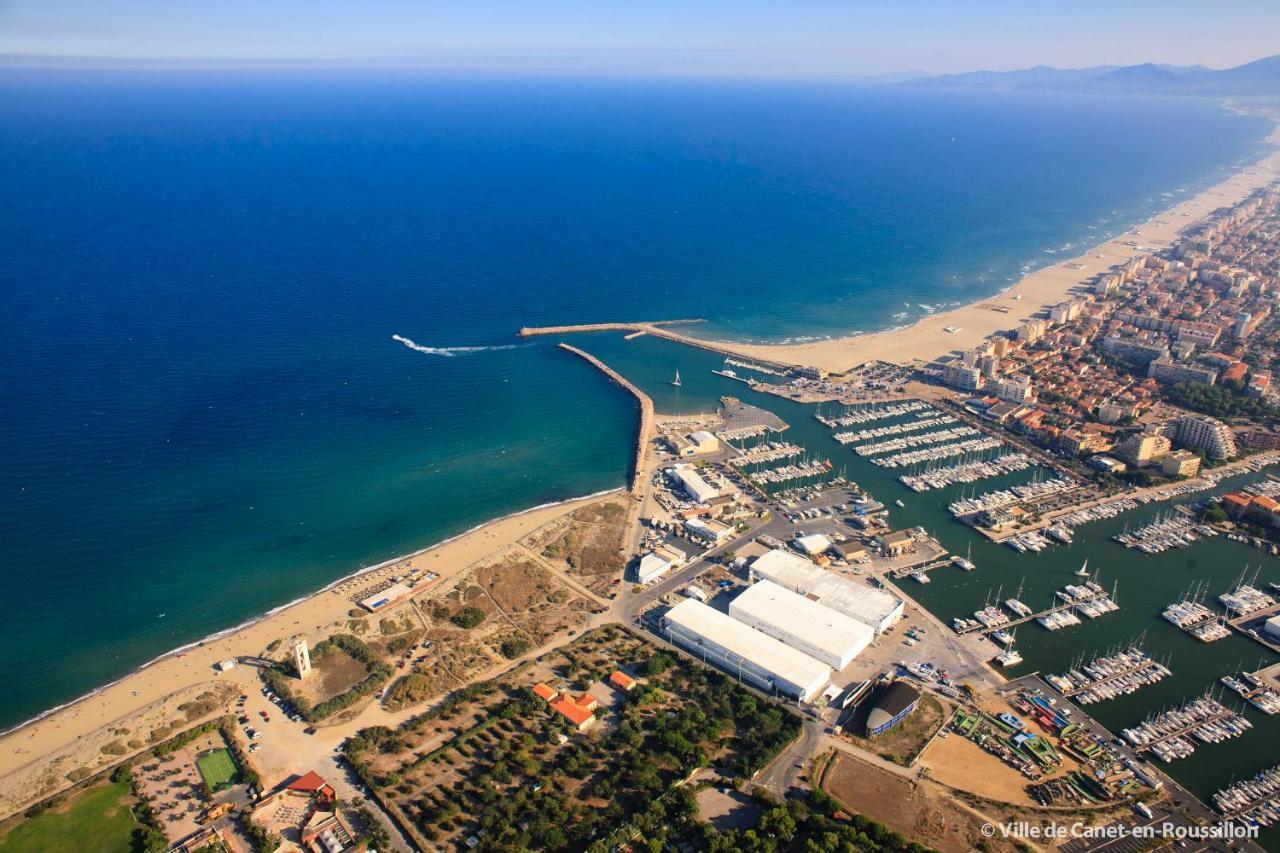 "Mer" Sejour Detente Tout Confort, Magnifique Vue Sur La Mer Canet-en-Roussillon Exterior foto